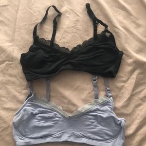 2 nursing sleep bras
